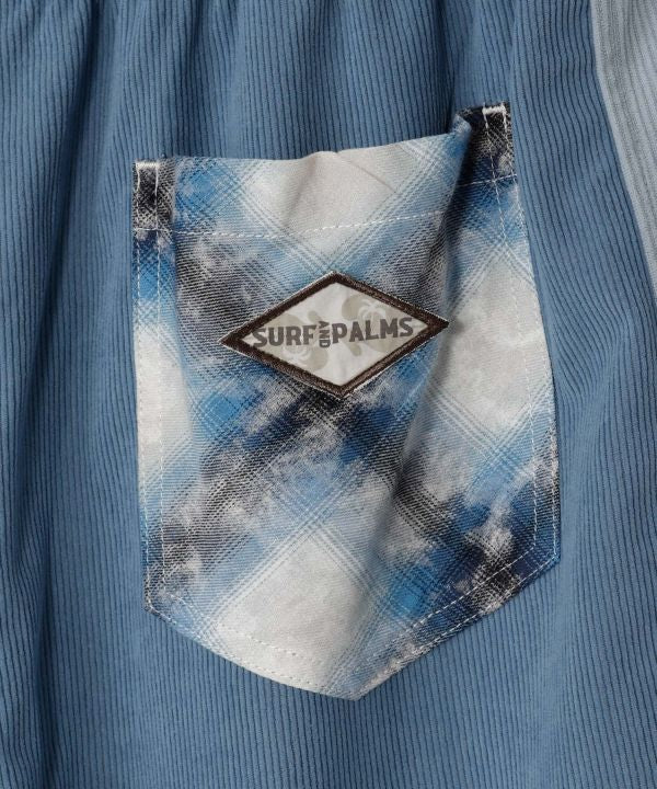 SURF＆Palms Patchwork Pants