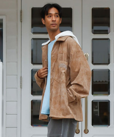 SURF＆Palms Wide-Wale Corduroy Jacket for Men