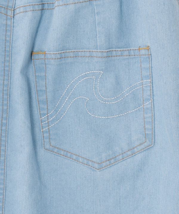 SURF＆Palms Comfort Stretch Denim Skirt