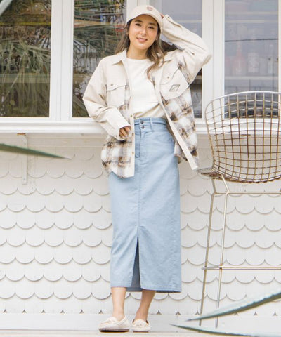 SURF＆Palms Comfort Stretch Denim Skirt