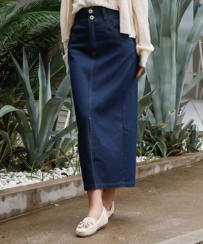 SURF＆Palms Comfort Stretch Denim Skirt