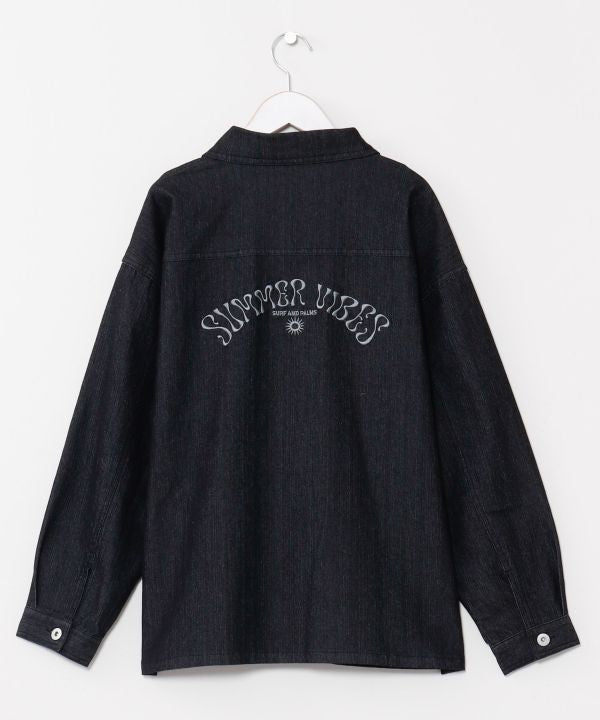 SURF＆Palms Comfort Stretch Denim Jacket for Men