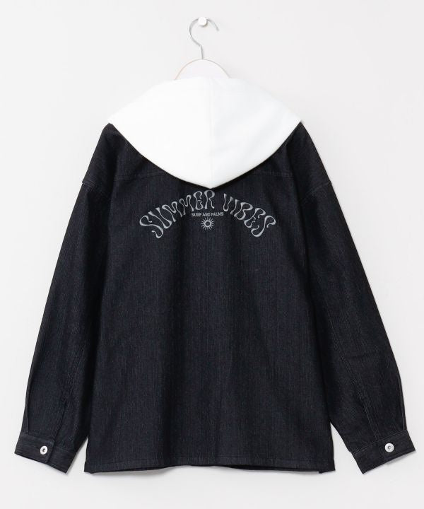 SURF＆Palms Comfort Stretch Denim Jacket for Men