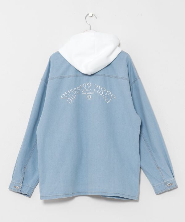 SURF＆Palms Comfort Stretch Denim Jacket for Men