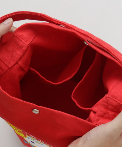 Lucky Japanese Motif Embroidered Handbag