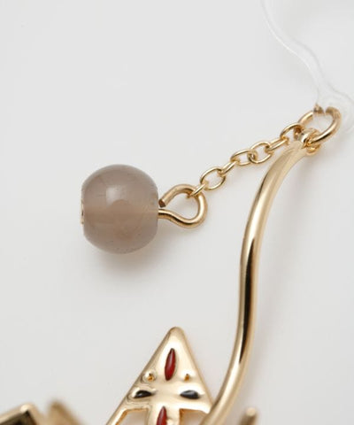 Metal Origami Crane Earrings