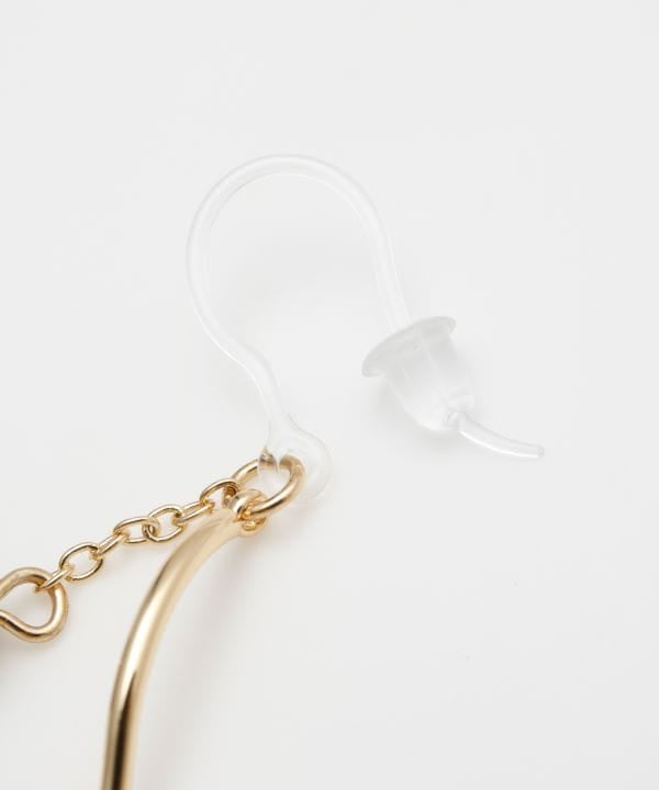 Metal Origami Crane Earrings