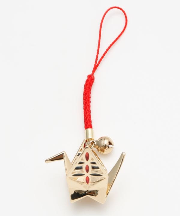 Metal Origami Crane Charm