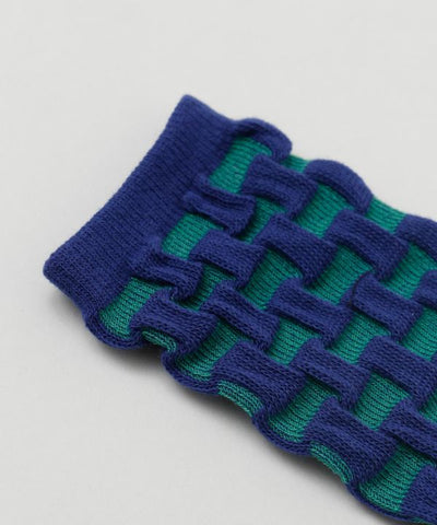 Ichimatsu Pattern Tabi Socks 23-25cm