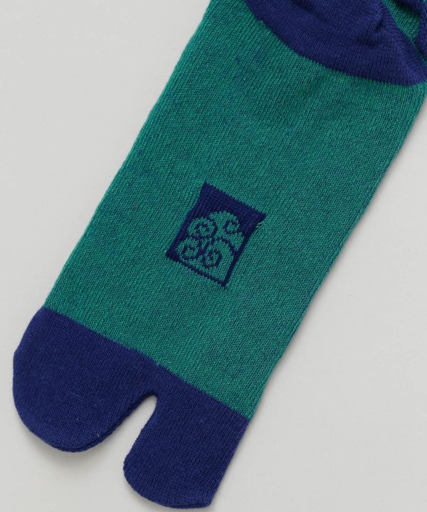 Ichimatsu Pattern Tabi Socks 23-25cm
