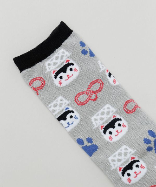Playful Japanese Lucky Charm Tabi Socks 25-28cm