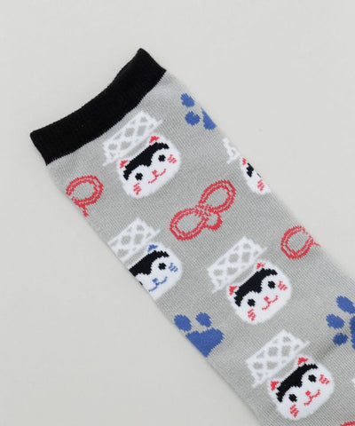 Playful Japanese Lucky Charm Tabi Socks 25-28cm