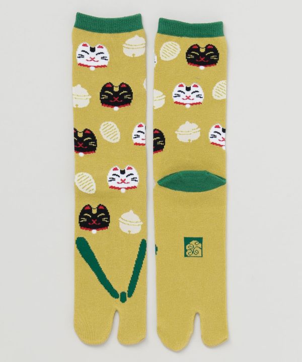 Playful Japanese Lucky Charm Tabi Socks 25-28cm