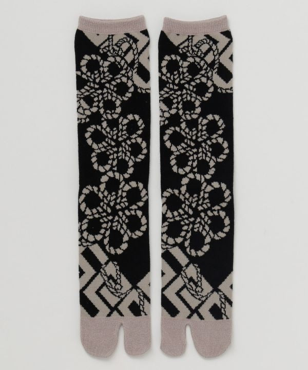 Modern Japanese Pattern Tabi Socks 25-28cm