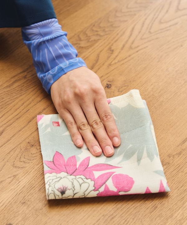 Modern Japanese Dishcloth - Spring Flower