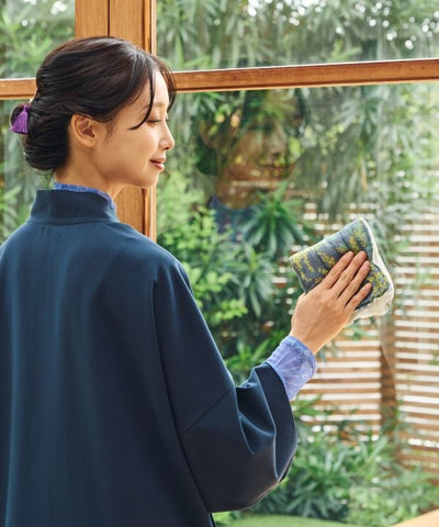 Modern Japanese Dishcloth - Hana