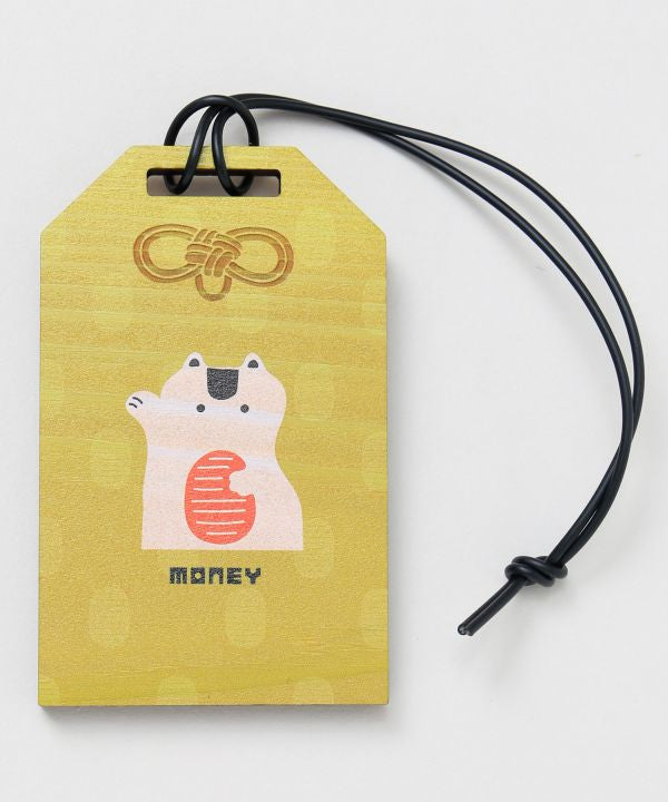 Omamori Style Wooden Luggage Tag by Kaya - Ametsuchi
