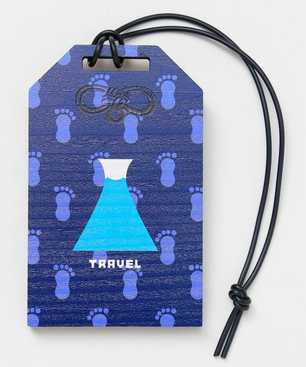 Omamori Style Wooden Luggage Tag