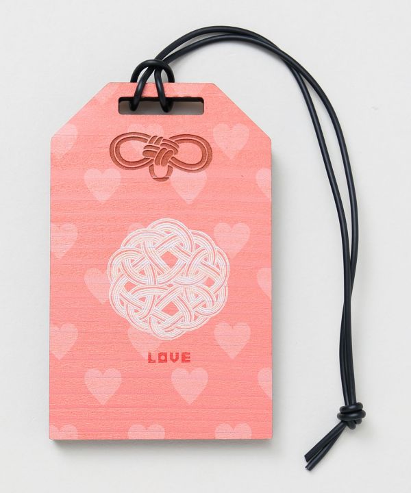 Omamori Style Wooden Luggage Tag by Kaya - Ametsuchi