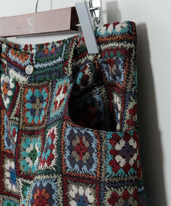 Bohemian Crochet-Style Bell Bottoms