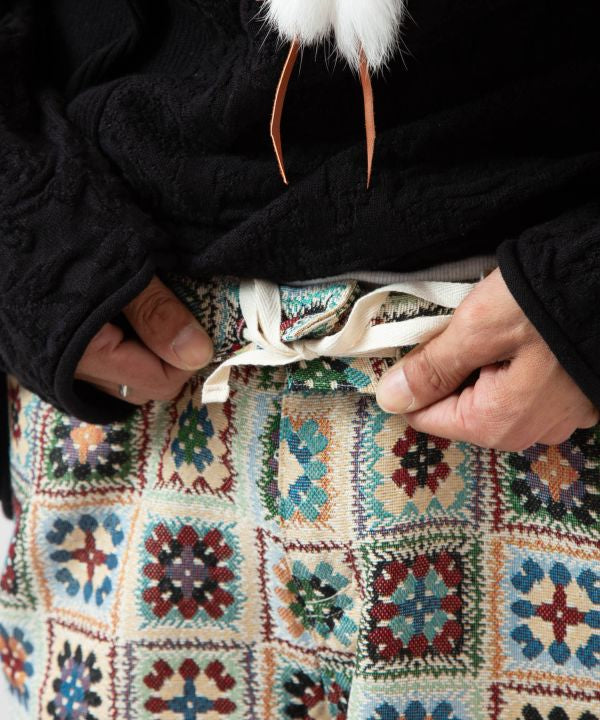 Crochet-Style Bell Bottoms for Men