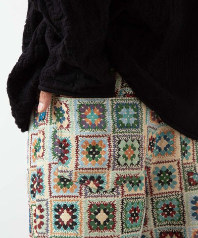 Crochet-Style Bell Bottoms for Men