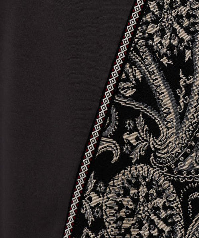 Vintage-Style Patchwork Hoodie for Men