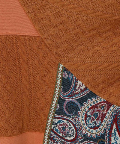 Vintage-Style Patchwork Hoodie for Men