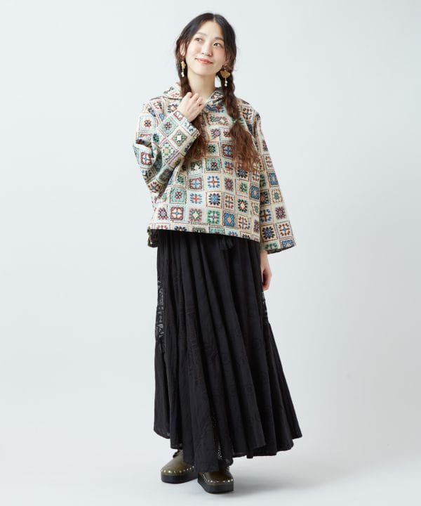 Bohemian Crochet-Style Top