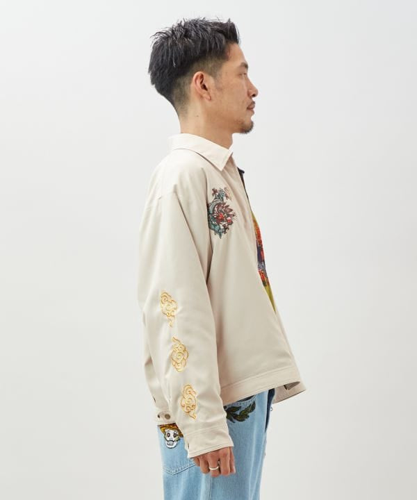 TIBEJAN Embroidery Jacket for Men