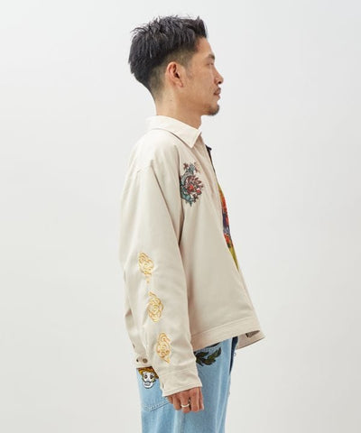 TIBEJAN Embroidery Jacket for Men