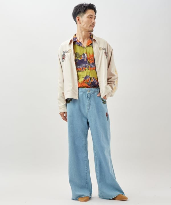 TIBEJAN Embroidery Jacket for Men