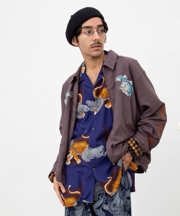 TIBEJAN Embroidery Jacket for Men