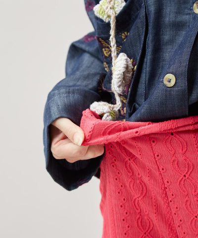 Stretch Lace Bootcut Pants