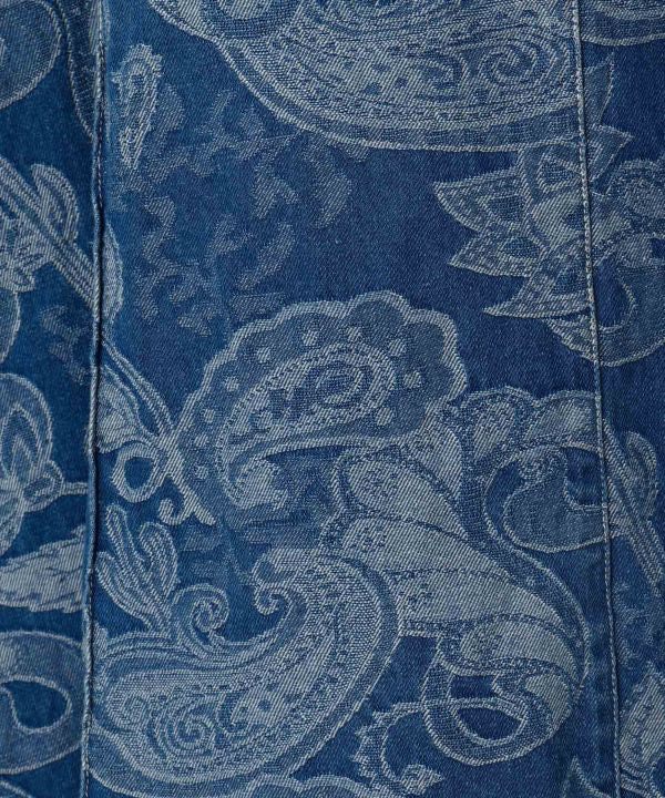 Versatile Denim Long Skirt