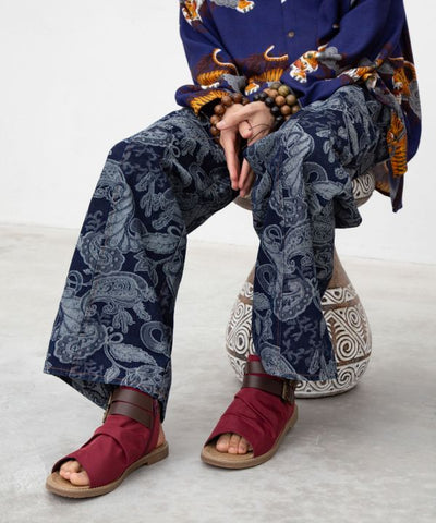 Versatile Silhouette Denim Pants