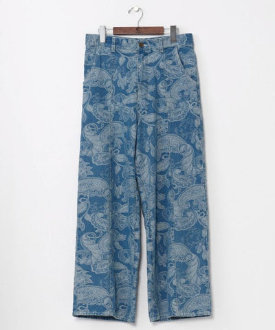 Versatile Silhouette Denim Pants