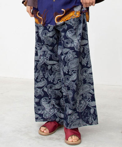 Versatile Silhouette Denim Pants