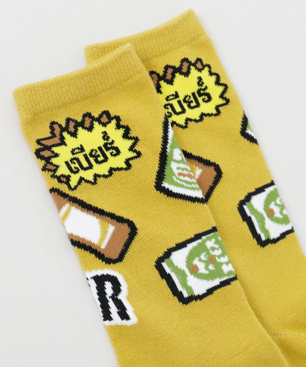 Thai Food Graphic Socks 23-25cm