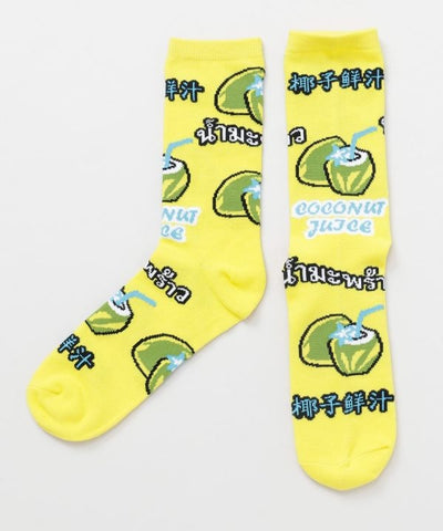 Thai Food Graphic Socks 23-25cm