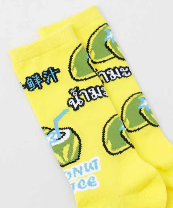 Thai Food Graphic Socks 25-28cm