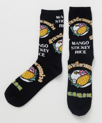 Thai Food Graphic Socks 25-28cm