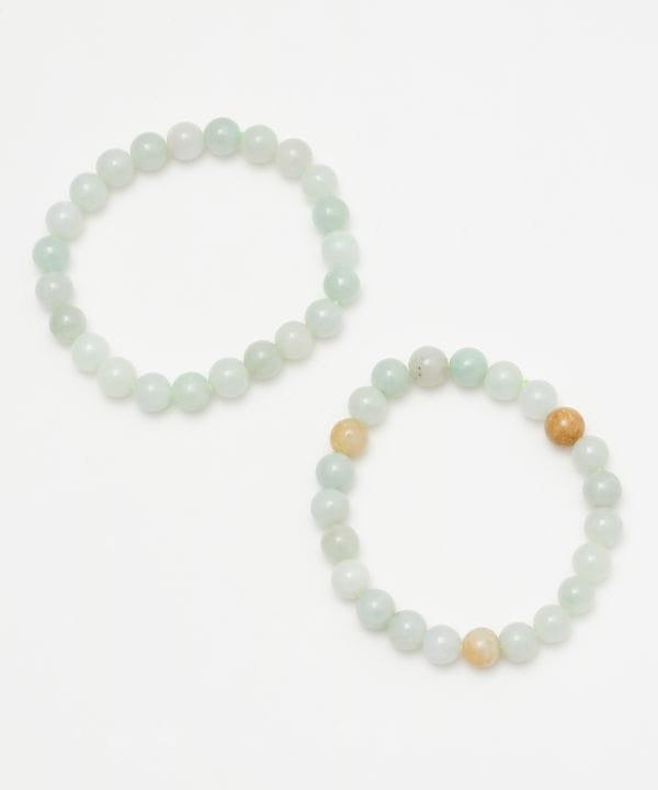 Jade Beads Bracelet Bangles & Bracelets by AMINA - Ametsuchi