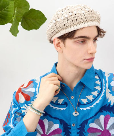 Jade Beads Bracelet Bangles & Bracelets by AMINA - Ametsuchi