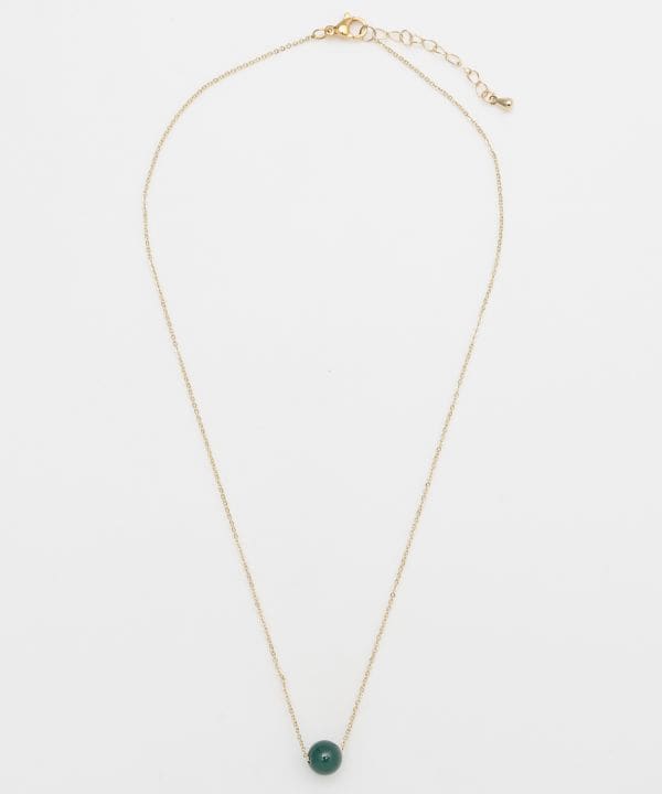 Minimal Jade Pendant Necklace