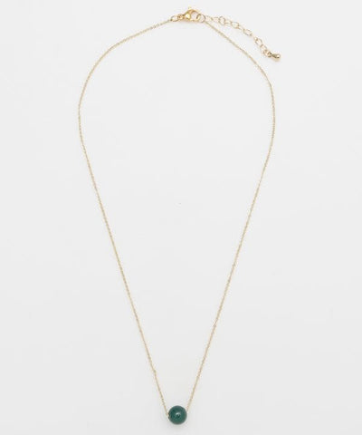 Minimal Jade Pendant Necklace