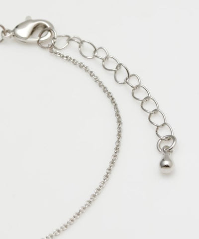 Minimal Jade Charm Bracelet