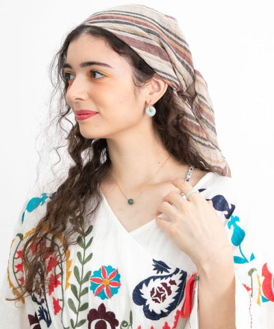 Minimal Jade Charm Bracelet