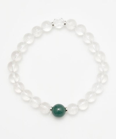 One Point Jade Bracelet Bangles & Bracelets by AMINA - Ametsuchi