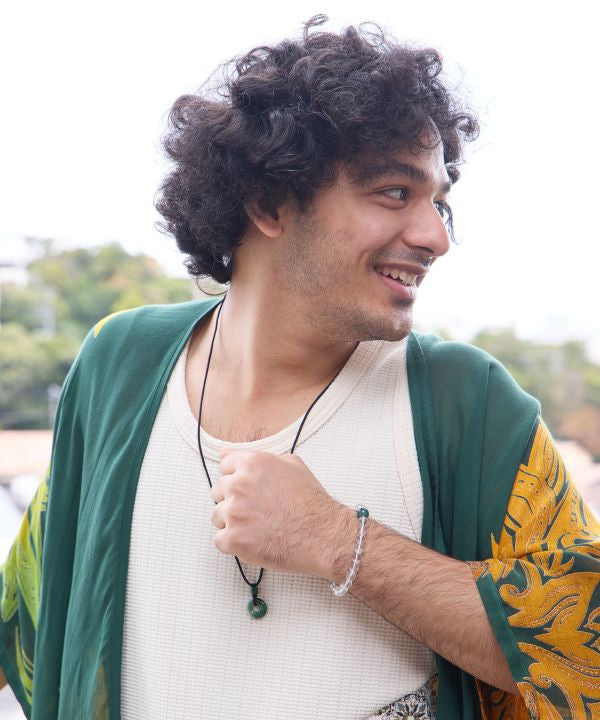 One Point Jade Bracelet Bangles & Bracelets by AMINA - Ametsuchi